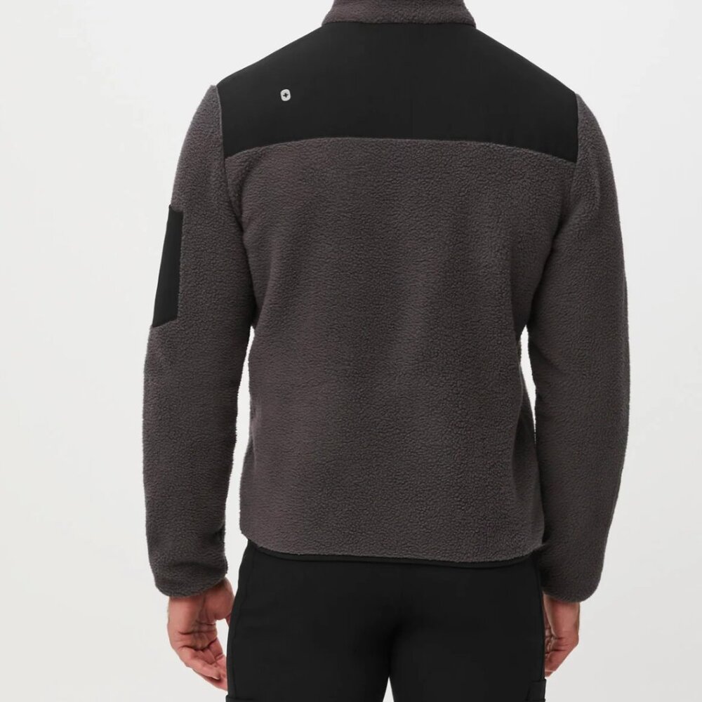 NWOT FIGS Men's XS On-Shift Sherpa Jacket - Picture 4 of 9